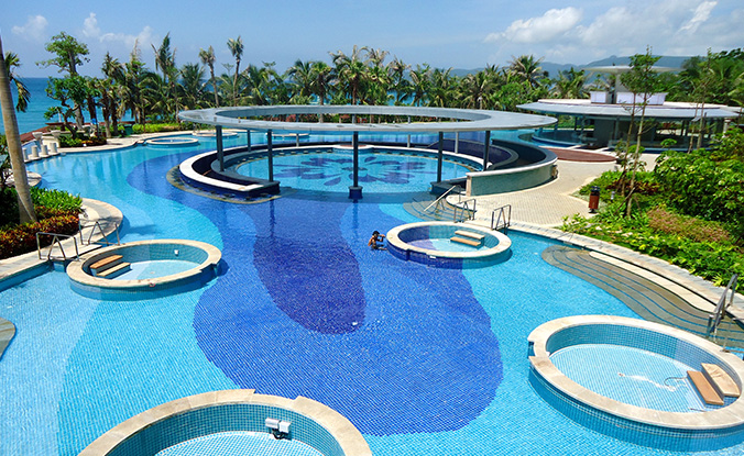海南三亚亚龙湾假日酒店景观设计