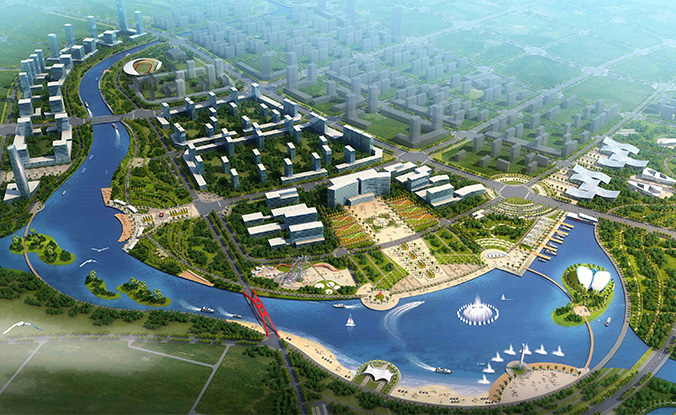 晋江东石区滨河风光带景观规划设计