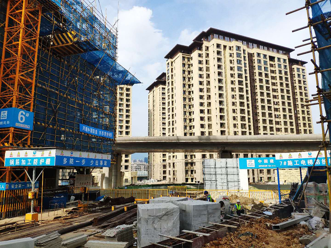 福州鼓楼金茂府现场巡场 福州鼓楼金茂府现场巡场