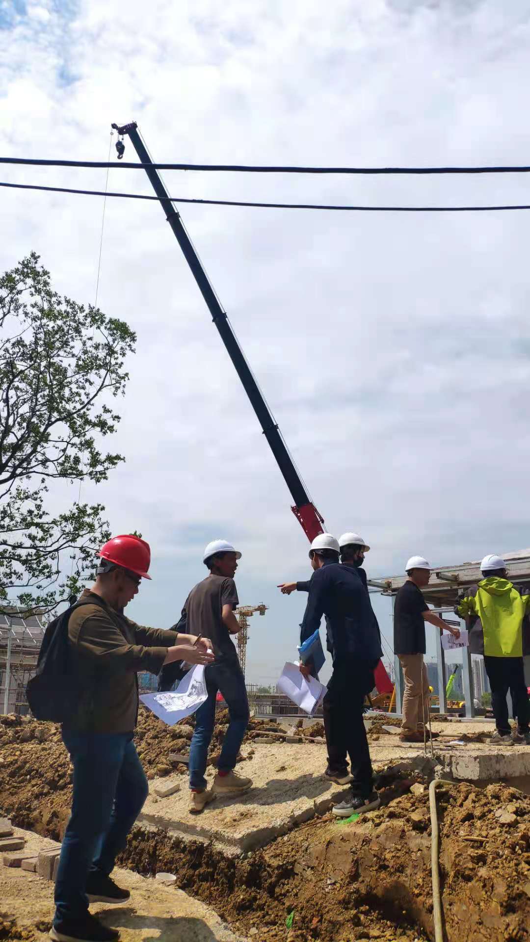 无锡建发项目体验区工地巡检 无锡建发项目体验区工地巡检