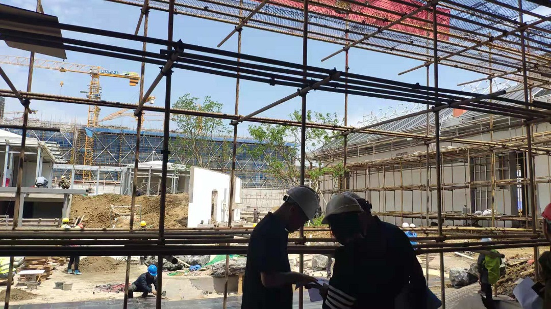 无锡建发项目体验区工地巡检 无锡建发项目体验区工地巡检