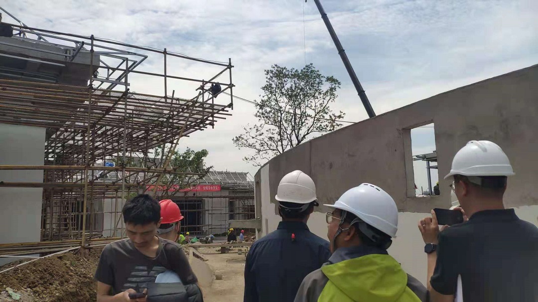 无锡建发项目体验区工地巡检 无锡建发项目体验区工地巡检