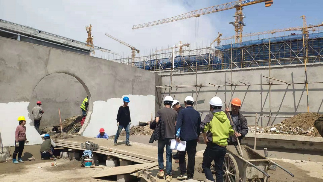 无锡建发项目体验区工地巡检 无锡建发项目体验区工地巡检