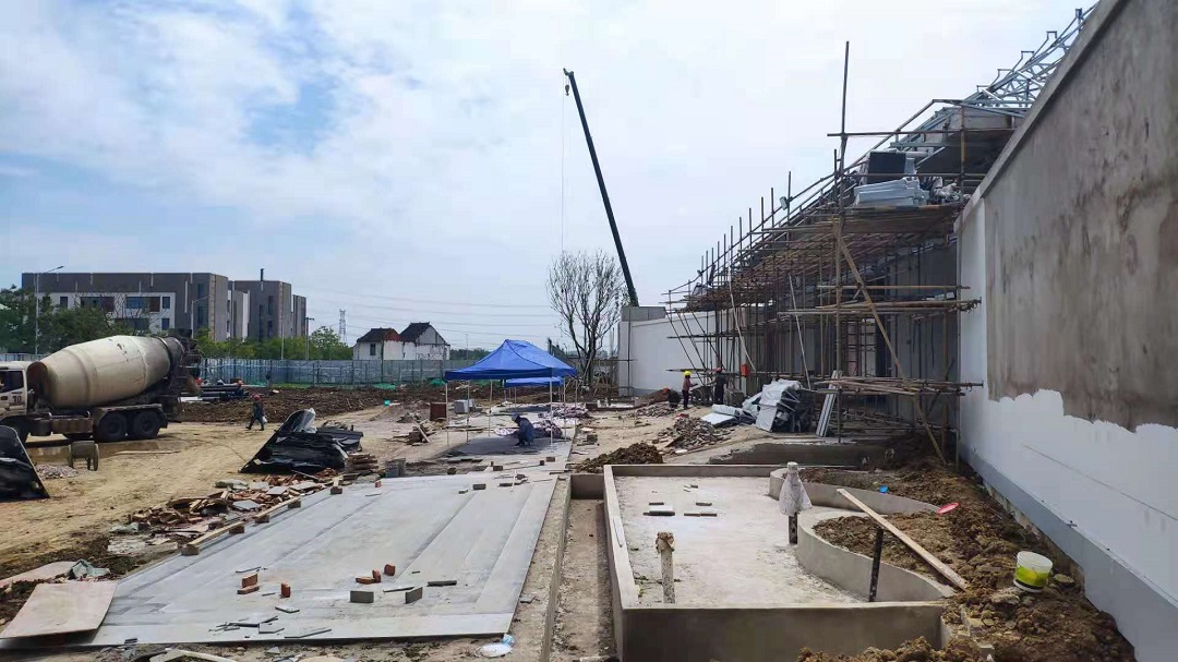 无锡建发项目体验区工地巡检 无锡建发项目体验区工地巡检