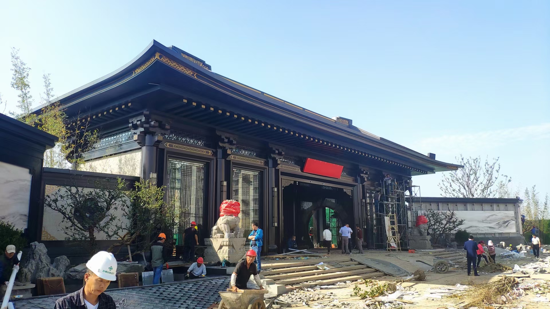 2021年8月济南建发玖熙府体验区巡场 2021年8月济南建发玖熙府体验区巡场