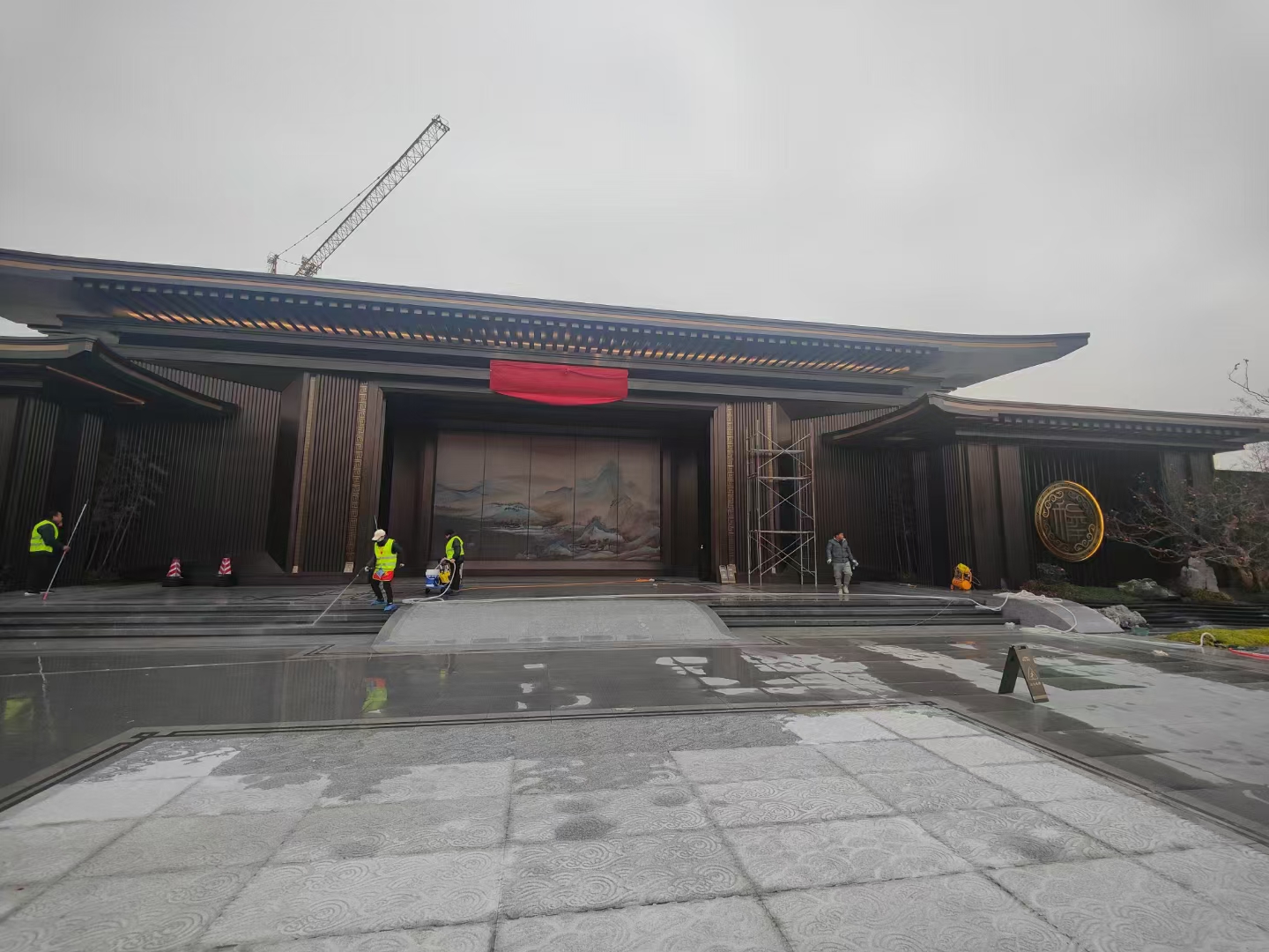 2021年12月28日崇明建发和玺体验区竣工 2021年12月28日崇明建发和玺体验区竣工