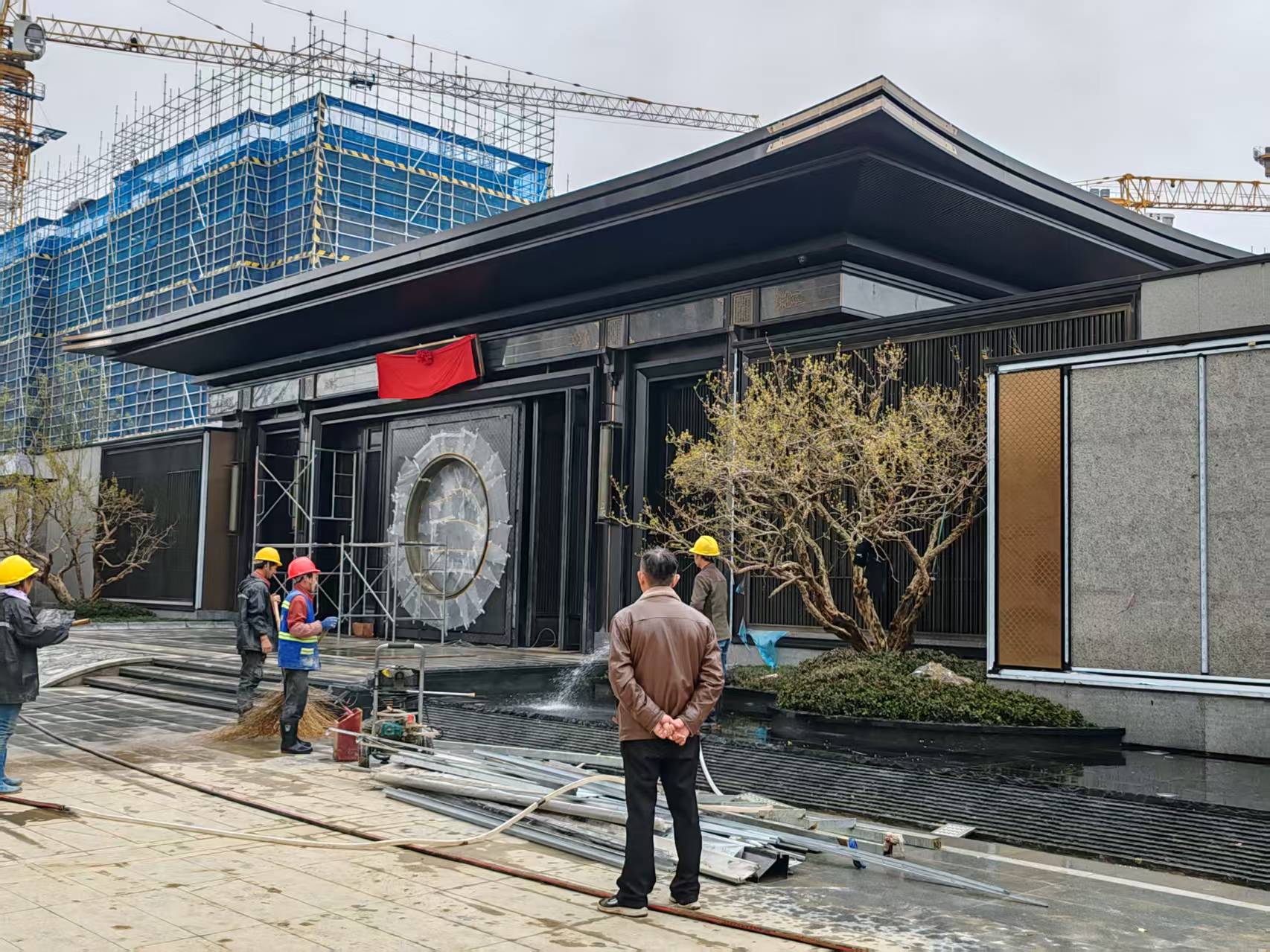 2024-3-4日建发无锡长安里现场施工配合 2024-3-4日建发无锡长安里现场施工配合