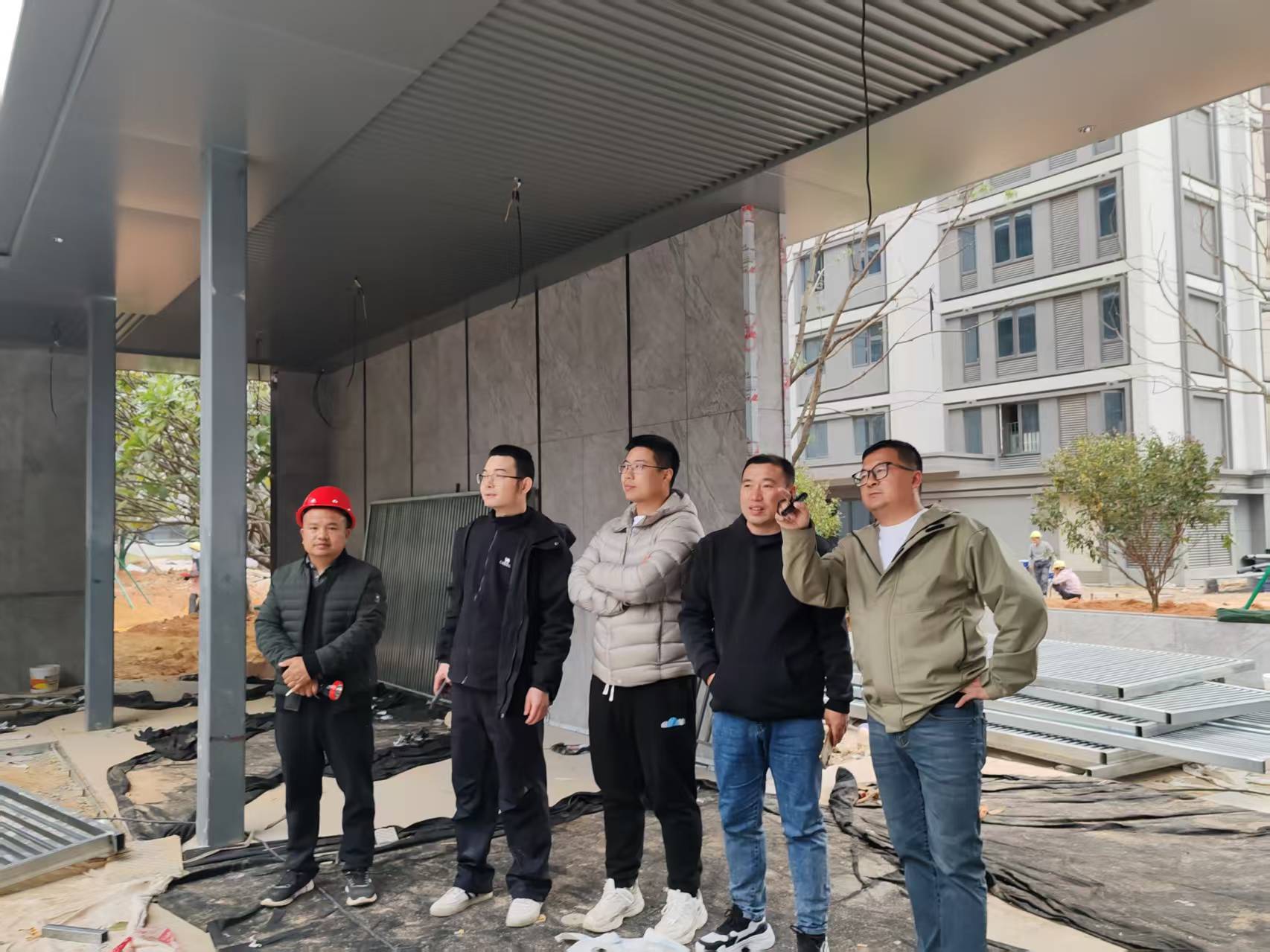 2025-3-28日北源云筑项目现场施工配合 2025-3-28日北源云筑项目现场施工配合