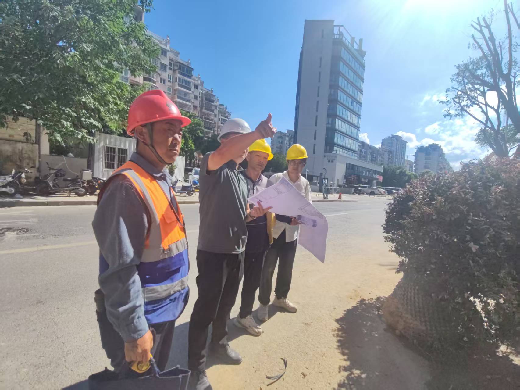 2025-7-3日金山文萃项目施工配合 2025-7-3日金山文萃项目施工配合