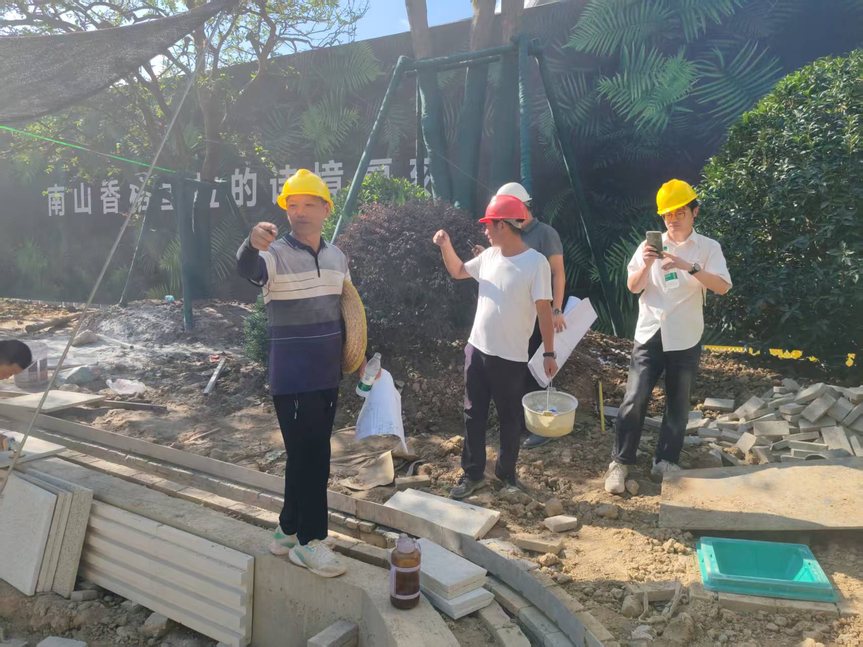 2025-7-3日金山文萃项目施工配合 2025-7-3日金山文萃项目施工配合